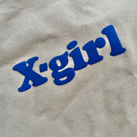 X-Girl Unisex Logo Tote - Picture 3 of 4